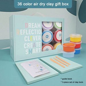 Kit de Slime de Arcilla Seca al Aire al por Mayor OEM, Juguetes de Plástico de Fantasía con Cristales para Niños, Proveedor Chino, Juguete de Slime de Plastilina DIY - Product Image 3