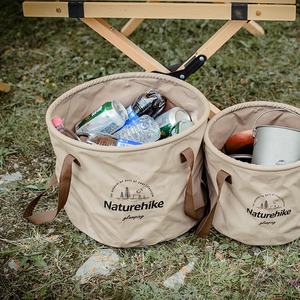 <span class=keywords><strong>Naturehike</strong></span> แกลมปิ้งกลางแจ้ง,ถังทรงกลมแบบพับได้กันน้ำพกพาได้สำหรับตั้งแคมป์อื่นๆ - Product Image 6