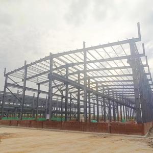 מבנה פלדה קל משקל וקשיח במיוחד, מפעל לייצור מבנים טרומיים בהתאמה אישית, בניית משרד/סדנה - Product Image 3