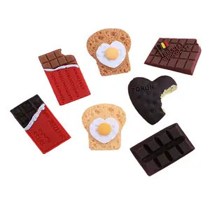 Hot Selling Factory Supplier Cheap Price Food Chocolate Bread Series Good Quality Strong Fridge Magnet