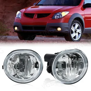 Luces antiniebla halógenas impermeables para coche, luz de conducción de parachoques delantero para Toyota Matrix Pontiac Vibe 2003 - 2008