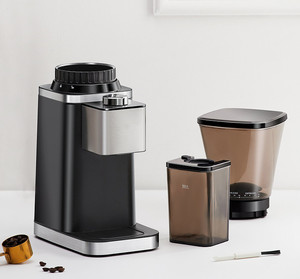 Máquina de Café Comercial con Cuchillas, Sistema de Secado por Calor de Acero Inoxidable, Molinillo de Café Espresso Doméstico para Granos de Café - Product Image 5