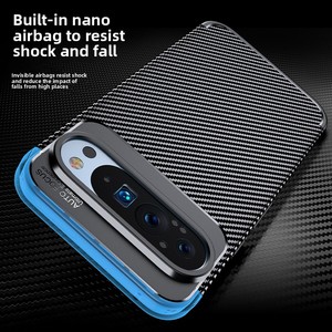 Beetle for <strong>Google</strong> Pixel 10 Pro XL Case Carbon <strong>Fiber</strong> Texture Airbag Shock Absorption Phone Case for Pixel 10 Pro 9A 9 Pro XL 8A 8 - Product Image 3