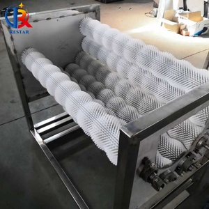 เครื่องล้างและ<span class=keywords><strong>ปอก</strong></span>เปลือกผักผลไม้เชิงพาณิชย์ สำหรับมันฝรั่ง ขิง รากบัว <span class=keywords><strong>มะละกอ</strong></span> มันเทศ - Product Image 5