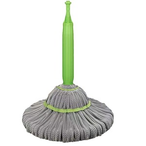 Squeezable No Wash <b>Mop</b> Large <b>Microfiber</b> Round Head Rotating Floor <b>Mop</b> Absorbent Household Cleaning Tool - Product Image 4