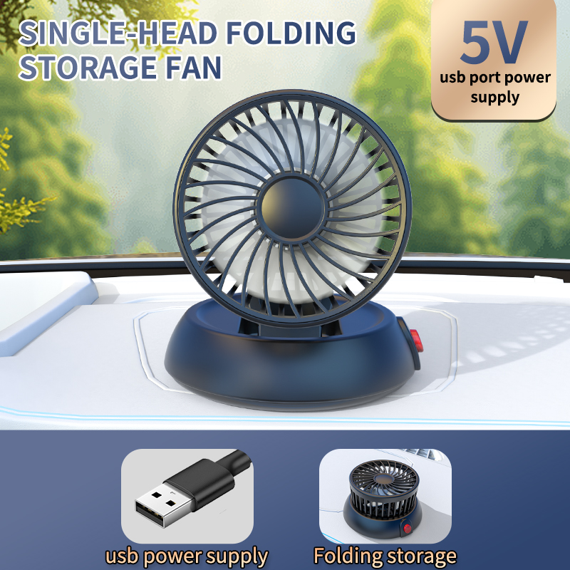White (5V)--1head fan