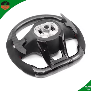 Volante de Coche con LED de Fibra de Carbono para <span class=keywords><strong>Mercedes</strong></span> Benz AMG W204 W205 W206 W213 C63 E63 G55 G500 W212 W463 CLS63, Piezas de Auto - Product Image 2