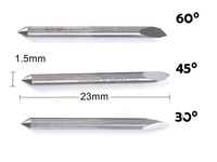 Cuchillas de Tungsteno de 30/45/60 Grados para Plotter de Corte de Vinilo Mimaki, Cuchilla para Cortadora de Vinilo