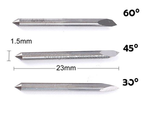 Mimaki Decal Cutter 30/45/60 Độ <span class=keywords><strong>Tungsten</strong></span> Blades Cắt Decal Vinyl Cutter Dao MIMAKI Decal Blade - Product Image 4