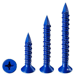 1/4 "x 3" vis à béton avec foret tête hexagonale vis à béton ciment kit d'assortiment d'ancrage pour bloc de <span class=keywords><strong>maçonnerie</strong></span> brique ou stuc - Product Image 1