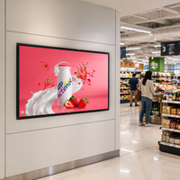 Écran tactile à cadre ouvert VETO 10-98 pouces, écran LCD mural, panneau de menu numérique, écran d'affichage publicitaire, fournisseur