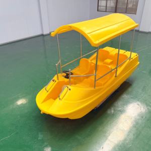 <span class=keywords><strong>Bateau</strong></span> électrique LLDPE 4 places, sports nautiques, loisirs en lac, embarcation nautique, liste de stock pour les stations balnéaires, flotte de marinas, roue à aubes - Product Image 1