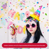 Handgehaltene Feuerwerks-Sprühflasche Konfetti Automatische Aufblasbare Ballon-Aluminiumfolie Feuerwerkskanone für Geburtstagsfeiern