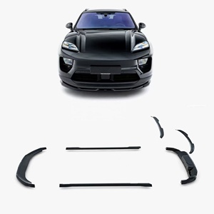 Kit de Carrocería de Fibra de Carbono para Porsche Macan EV, Difusor Delantero de Fibra de Carbono Macan EV MAX, Alerón, Faldones Laterales - Product Image 1