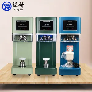 Machine à sceller personnalisée couleur boisson personnalisée canette machine à sceller canettes et thé au lait canettes machine à sceller