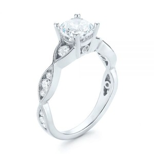 Anello da Donna con Micro Zirconi Incastonati, Design Semplice e Creativo, Gioiello per Uso Quotidiano e Feste, Idea Regalo - Product Image 6
