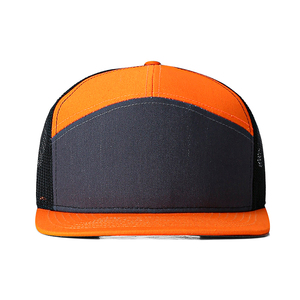 Chất Lượng Cao 7 Bảng Điều Chỉnh Phẳng Brim Nets Cap Richardson 112 Trucker Mũ Việt Nam Với Thêu Logo - Product Image 4