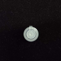 Bouchon intérieur monobloc à filetage 20 mm avec broche ronde pour flacons cosmétiques et pharmaceutiques, avec joint hermétique et conception anti-fuite