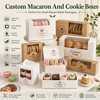 Caja para Pastelería con Tapa Superior de Cartón Blanco, Empaque para Pastelería al por Menor, Suministro Personalizado Impreso para Distribuidores de Empaques