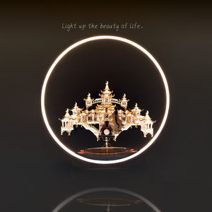 <span class=keywords><strong>Piececool</strong></span> le Palais de la Lune, puzzle en métal <span class=keywords><strong>3D</strong></span>, mythologie chinoise, architecture, modèle de légende lunaire pour collectionneurs, adultes ou enfants - Product Image 6