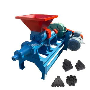Macchina di produzione della mattonella carbone/carbone/cocco con la taglierina automatica