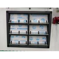 Nouveau Muhe entrée d'air électrique PP/plastique ferme bétail volaille serre Ventilation fenêtre manuel automatique 1 an de garantie
