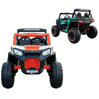 Voiture électrique pour enfants 24V, kart à pédales UTV, véhicule tout-terrain à 4 roues, jouet d'extérieur avec lumières LED pour enfants