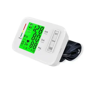 CE 510K Approved New Model Automatic Sphygmomanometer Standing Blood Pressure Monitor With Three Color And Voice Broadcast
