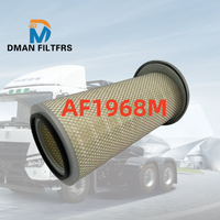 Filter Udara Berkualitas Tinggi Laris Manis Grosir AF1968M P153551 PA2705 WIX46883 85123524 untuk Mesin Truk Berat