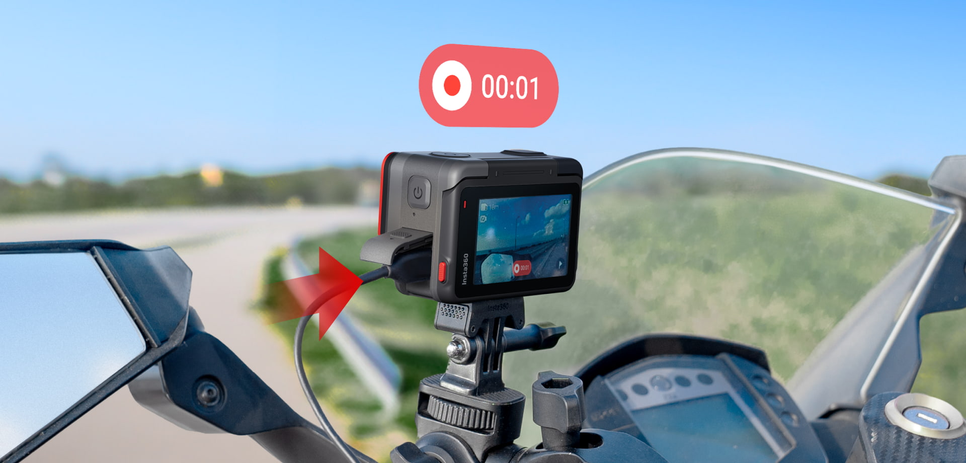 sport recording camera with ai tracking