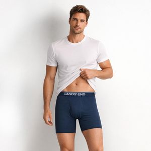 Boxers pour hommes FOXA, lot de 4, coton extensible, taille mi-haute, sous-vêtements respirants pour hommes - Product Image 2