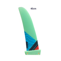 Aileron de planche de windsurf simple en fibre de verre G10 haute résistance, ultraléger, avec fixation Deep Tuttle, pour le windsurf