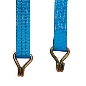 Sangles d'arrimage à <span class=keywords><strong>cliquet</strong></span> à double crochet en J de 2 tonnes |   <span class=keywords><strong>Sangle</strong></span> en polyester résistante aux UV - Product Image 6