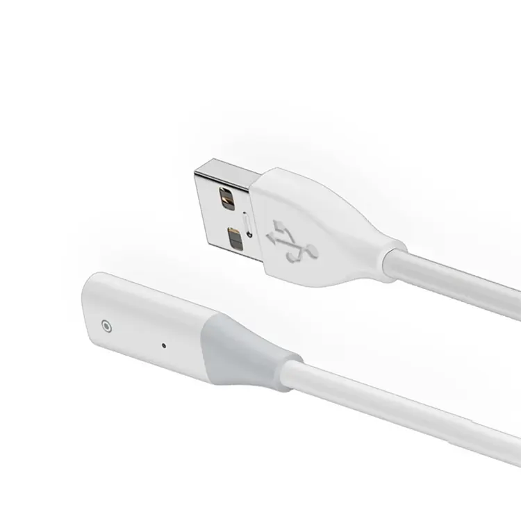 Kabel pengisi daya untuk iPad pena Stylus, kabel pengisian daya 1 USB A/tipe-c ekstensi laki-laki ke Perempuan untuk Apple Pencil generasi pertama