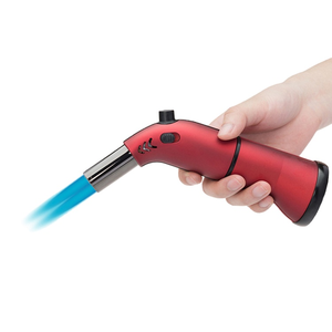 Briquet torche à flamme à jet unique avec logo personnalisé de haute qualité nouvelle tendance puissante pour la vente en gros emballé dans une boîte cadeau - Product Image 5