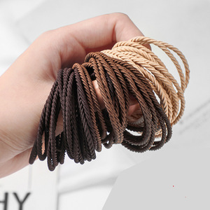 Coletero Delgado de Alta Elasticidad de 25cm, Banda para el Cabello de Tela para Uso Diario - Product Image 2