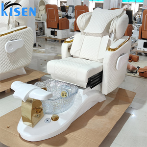 KISEN - Mobilier de salon de beauté professionnel de luxe moderne - Chaise de pédicure avec bain de pieds - Product Image 2
