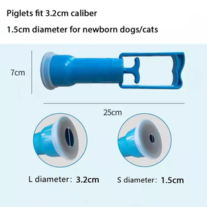 Ventilateur manuel pour agneaux et porcelets, matériel <span class=keywords><strong>d</strong></span>'élevage, outil <span class=keywords><strong>d</strong></span>'aide <span class=keywords><strong>respiratoire</strong></span> pour animaux nouveau-nés, dispositif anti-étouffement par fluide amniotique - Product Image 4