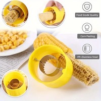 Éplucheur de maïs multifonctionnel, trancheuse à légumes, outil de cuisine pour la préparation de salades, éplucheur de fruits, gadget de cuisine domestique