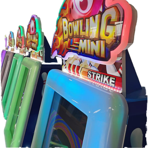 Mini simulatore di Bowling per bambini al coperto a gettoni gioco di Sport Arcade con premio per giovani giocatori - Product Image 5