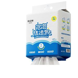 ผ้าเช็ดจานแบบหนา 120 แผ่น ยี่ห้อโมฟา พร้อมน้ำยาทำความสะอาดในตัว สำหรับห้องครัว - Product Image 1