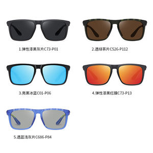 Gafas de Sol TR7526 con Logotipo Personalizado, Gafas de Sol Polarizadas Deportivas para Exteriores con Protección UV400 y Orificios de Ventilación - Product Image 2