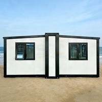 Villa préfabriquée personnalisée de 20 à 40 pieds, maison de luxe en conteneurs, 1 chambre et cuisine, pièce en conteneur de 10 pieds, petit bâtiment