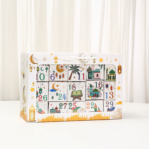 Caja Sorpresa Plegable <span class=keywords><strong>de</strong></span> Venta Caliente Transfronteriza con Cuenta Regresiva <span class=keywords><strong>de</strong></span> 30 Días para el Festival <span class=keywords><strong>de</strong></span> la Luna en Oriente Medio - Product Image 2