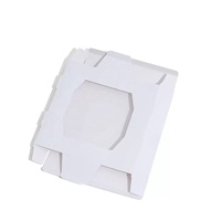 Boîte en papier kraft brun recyclé écologique personnalisée, de qualité alimentaire, résistante à l'huile, pour gâteaux, chocolats et pâtisseries, avec fenêtre