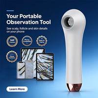Outil d'imagerie esthétique compact et portable, enregistreur d'images HD à courte portée, prise en charge de la connexion au téléphone portable, application pour salon de beauté