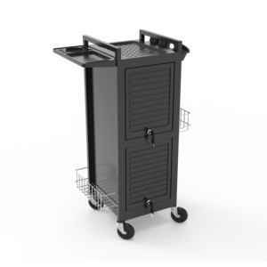 डीलक्स बाल सैलून ट्राली काले धातु सैलून फर्नीचर एल्यूमीनियम आधुनिक चीन मॉल उत्पादों स्कूल बातें सौंदर्य स्कूल उपकरण - Product Image 2