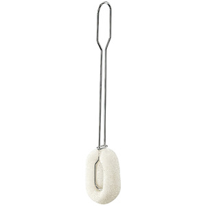 Stainless Steel Cup Brush Long Handle For Glass Bottle Cleaning Kitchen Use 304 Material Hook Type - Product Image 5