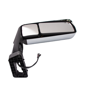 Rétroviseur de porte chromé côté conducteur pour International Harvester LT625 avec capteur de température à réglage électrique et chauffage du miroir - Product Image 6