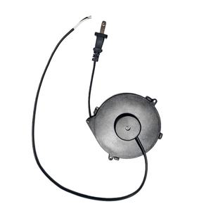 Bobine de câble <span class=keywords><strong>rétractable</strong></span> de 1,5 m, 2 conducteurs, 18 AWG, avec fiche US NEMA 1-15P vers extrémité <span class=keywords><strong>d</strong></span>énudée étamée de 5 cm, autobloquante - Product Image 6